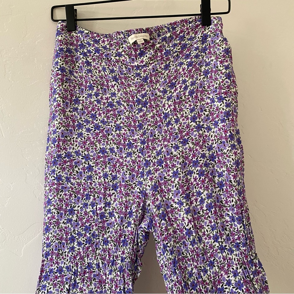 Favorite Daughter Purple Floral Wide-Leg Pants - Picture 8 of 14